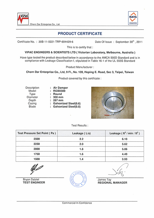 澳洲国家实验室 VIPAC-晨达企业 2