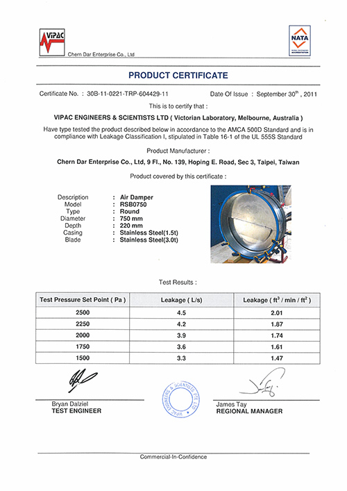 澳洲国家实验室 VIPAC-晨达企业 5