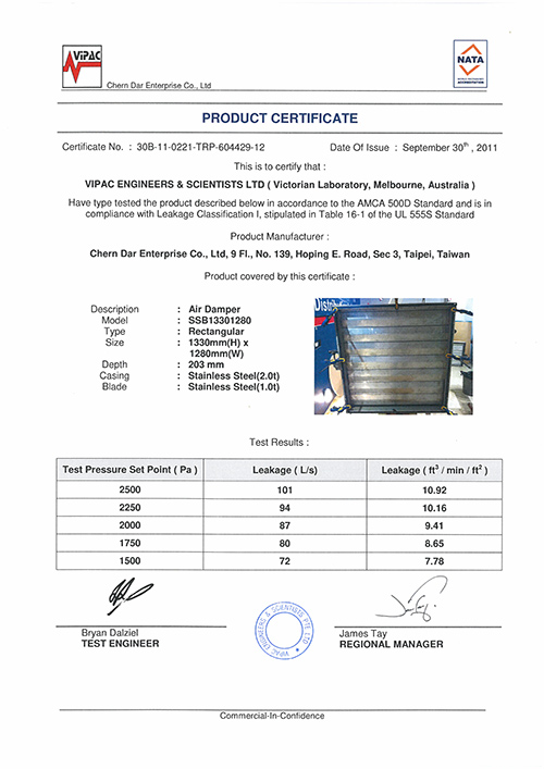 澳洲国家实验室 VIPAC-晨达企业 6
